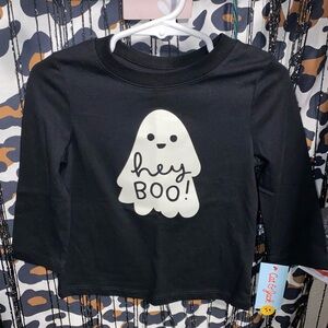 EBONY HEY BOO TODDLER GIRLS LONG SLEEVE SHIRT
